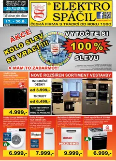 Náhled nabídky: Elektro Spáčil Leták platný od 17.09.2025