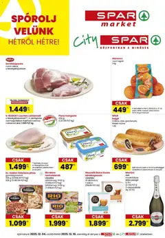 Spar - City Spar szórólap megtekintése, amely érvényes 2025.12.04.-től