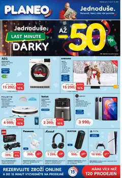 Náhled nabídky: Planeo Elektro Leták - Dárky platný od 12.12.2025