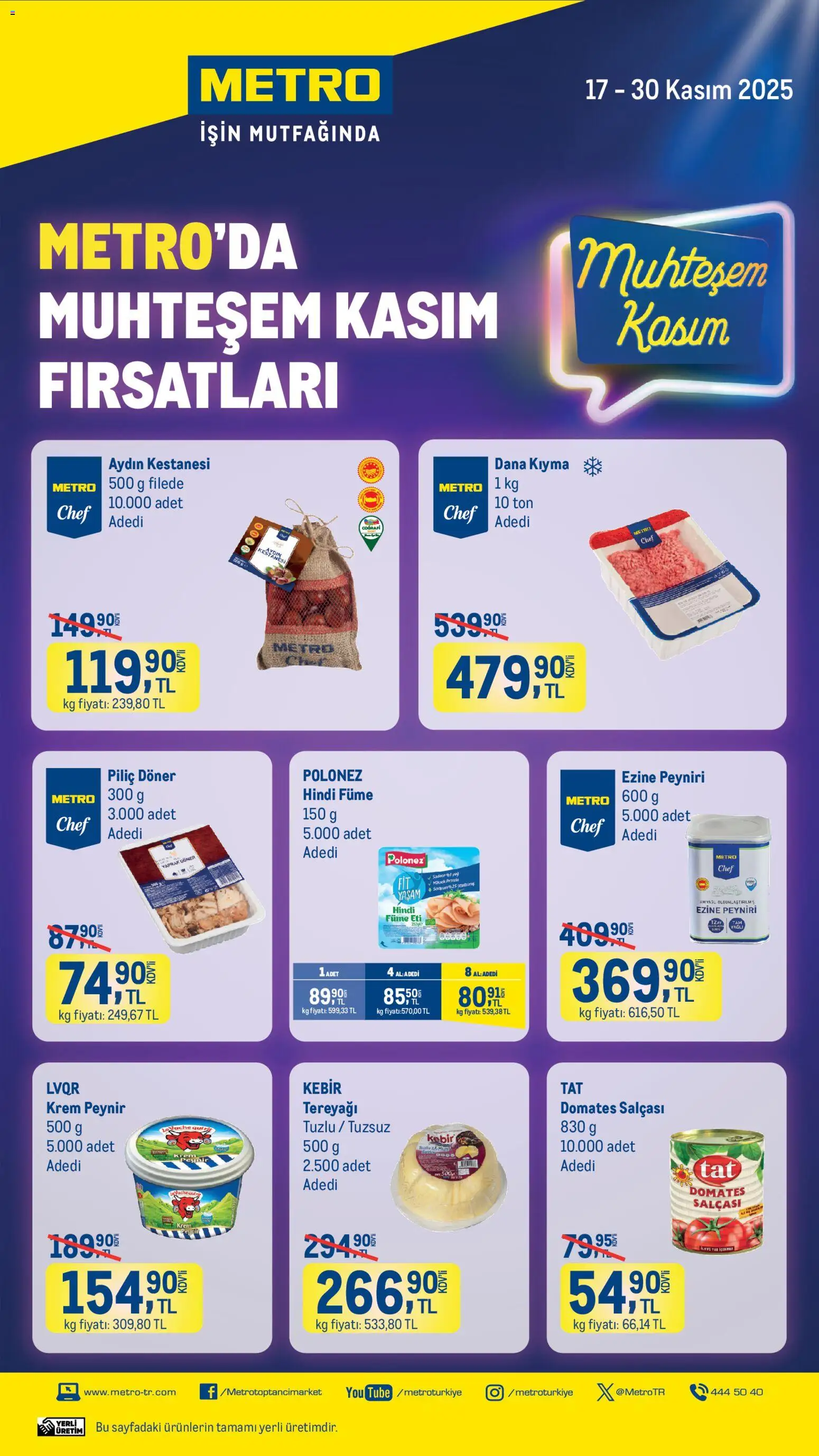 Metro Black Friday 17.11.2025 - Broşürünün önizlemesi