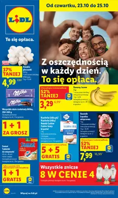 Pogląd gazetki "Gazetka" ze sklepu Lidl ważnej od 23.10.2025