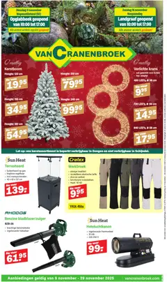 Voorbeeld van Folder van winkel Van Cranenbroek geldig vanaf 09/11/2025