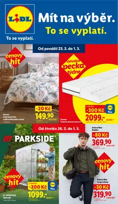 Náhled nabídky: Lidl Leták - Spotřební zboží platný od 23.02.2026