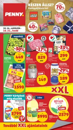 PENNY - Akciós újság PENNY megtekintése, amely érvényes 2025.10.16.-től