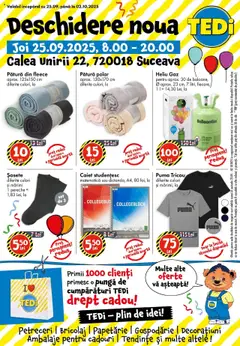 Previzualizarea de cataloage: TEDi Catalog - Suceava valabil de la 25.09.2025