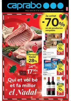 Vista previa del folleto de la tienda Caprabo válido desde el 27/11/2025 