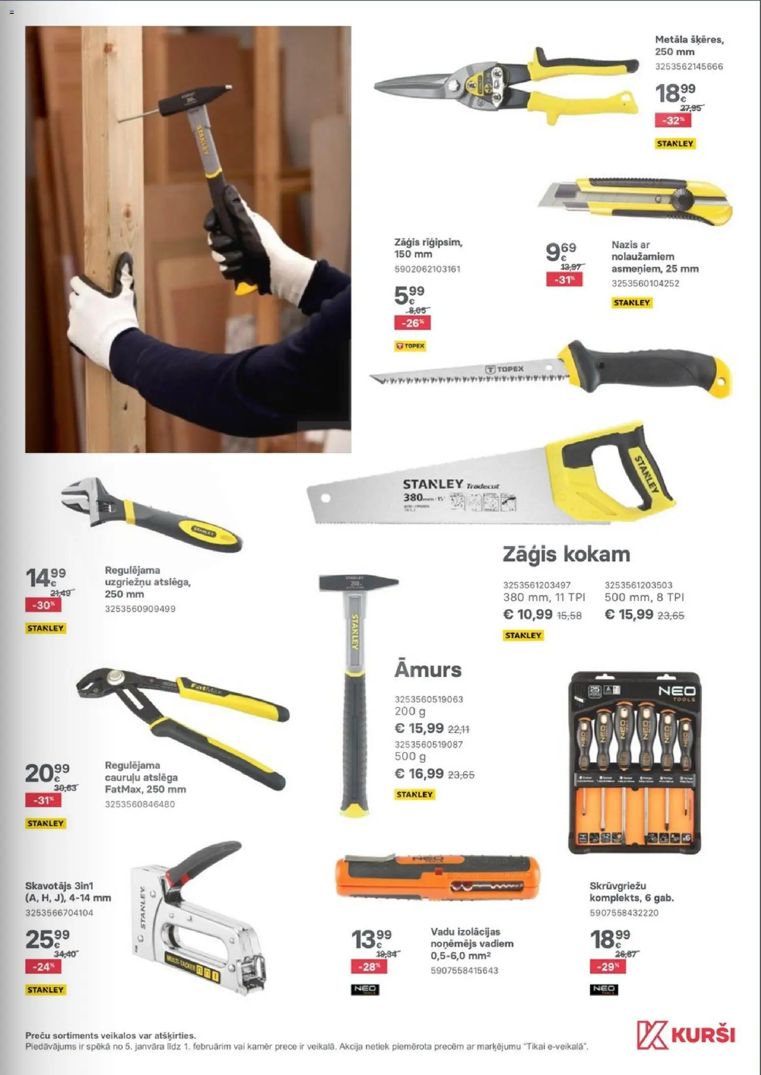 Skatīt Kurši akciju bukletu, derīgs no 2026.01.01