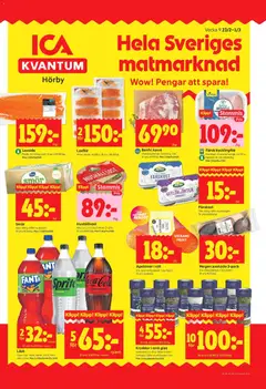 Förhandsgranska reklamblad Hörby från butik ICA Kvantum gäller från 23/02/2026