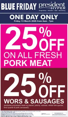 Preview of President Hyper flyer valid from 13/03/2026