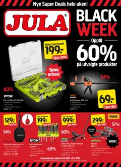Forhåndsvis Black Friday fra butikk Jula gyldig fra 24/11/2025