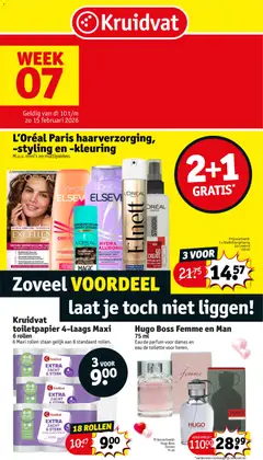 Voorbeeld van Folder week 7 van winkel Kruidvat geldig vanaf 10/02/2026