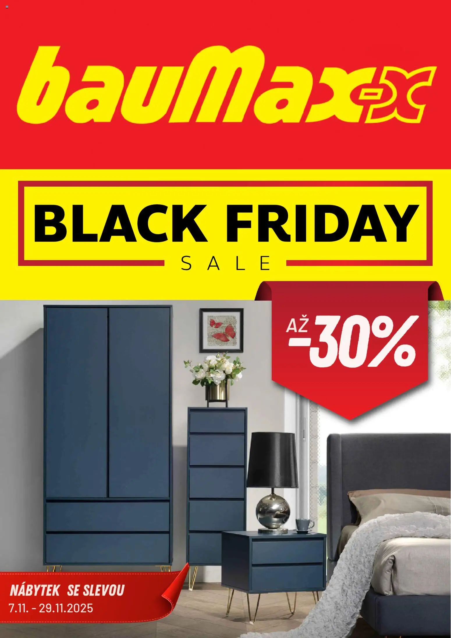 Náhled nabídky: BAUMAX Black Friday platný od 07.11.2025