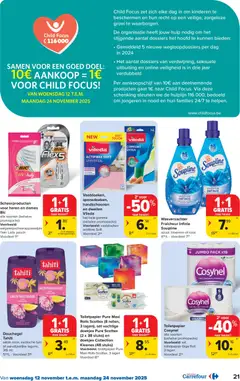 Voorbeeld van Folder week 46 van winkel Carrefour geldig vanaf 12/11/2025 | Pagina: 21