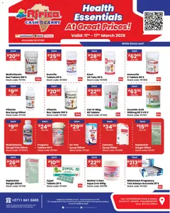 Preview of Africa Cash & Carry flyer valid from 11/04/2026