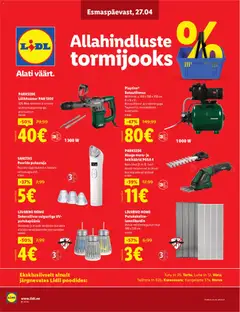 Lidl kliendilehe eelvaade alates 27.04.2026
