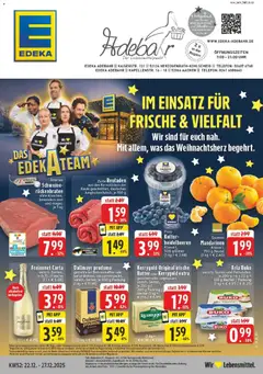 Vorschau von dem Prospekt des Geschäftes Edeka, gültig ab dem 22.12.2025