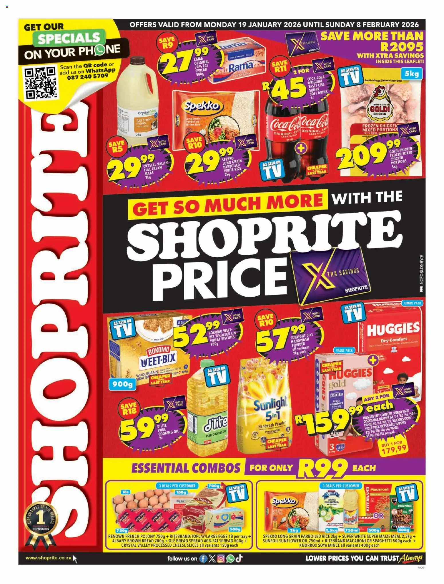 Preview of Shoprite flyer valid from 19/01/2026