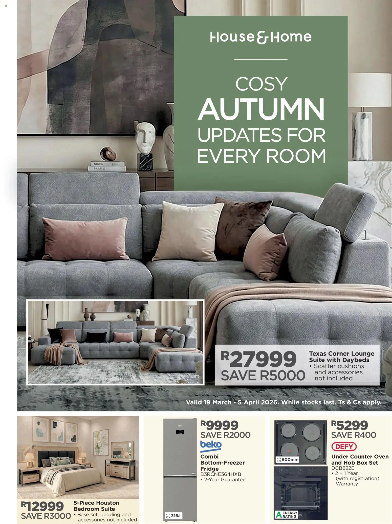 Preview of House and Home flyer valid from 19/03/2026