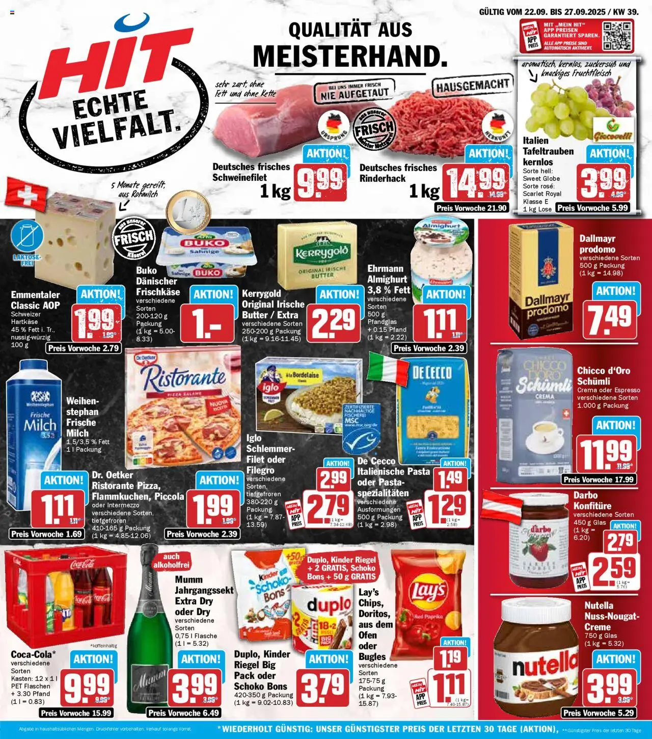HIT Prospekt ab 22.09.2025 nächste Woche > Bayern