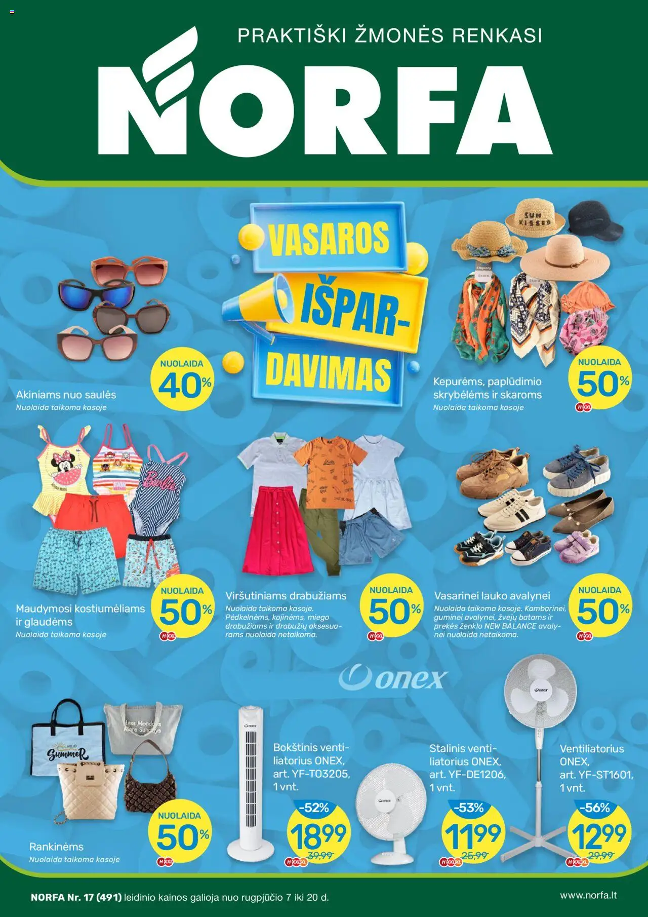 NORFA leidinys galioja nuo 2025.08.07 – puslapio numeris 1 - Ventiliatorius