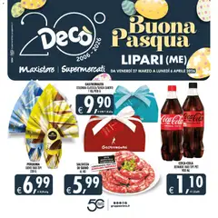 Anteprima dell'opuscolo Decò volantino Maxistore, Supermercati Lipari dal negozio Decò valido da 27/03/2026