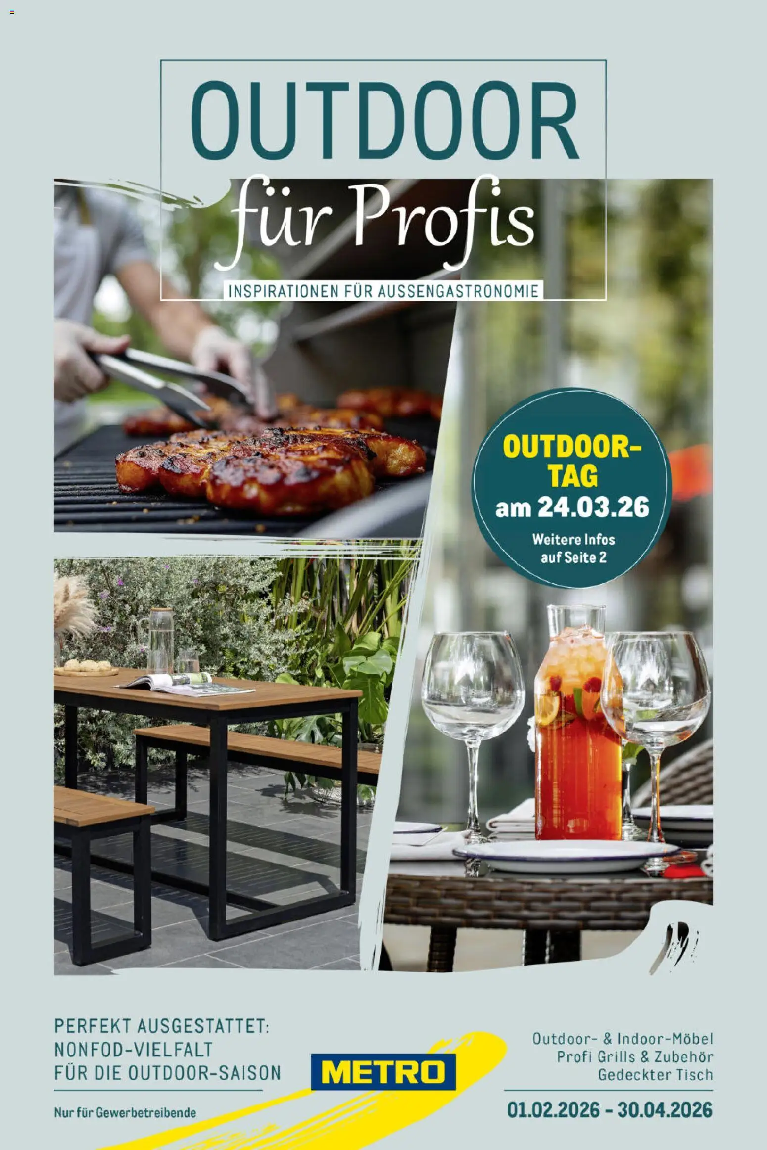 Vorschau von dem Prospekt des Geschäftes Metro, gültig ab dem 01.02.2026 - Tisch