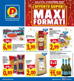 Anteprima dell'opuscolo Attuale volantino dal negozio D Più valido da 11/12/2025