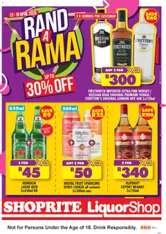 Preview of Shoprite flyer valid from 13/04/2026