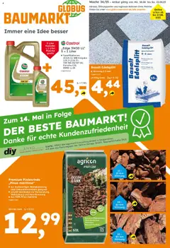 Vorschau von dem Prospekt des Geschäftes Globus Baumarkt, gültig ab dem 18.08.2025