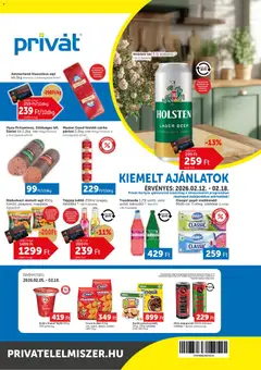 PRIVÁT - Akciós újság PRIVÁT megtekintése, amely érvényes 2026.02.12.-től