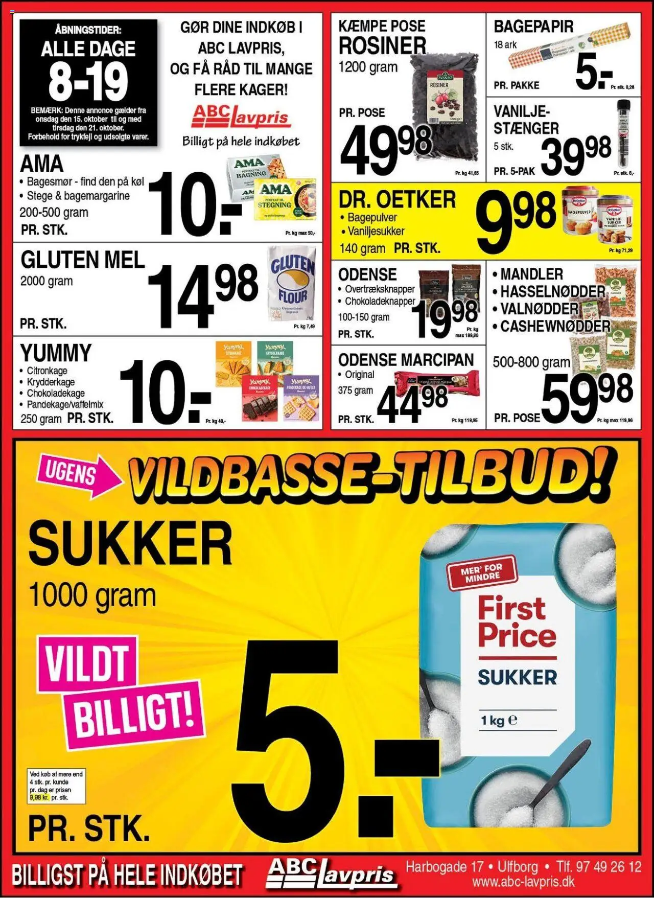 Abc Lavpris tilbudsavis gyldig fra 15/10/2025 - side 1