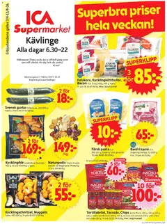 Förhandsgranska reklamblad Kävlinge från butik ICA Supermarket gäller från 06/04/2026