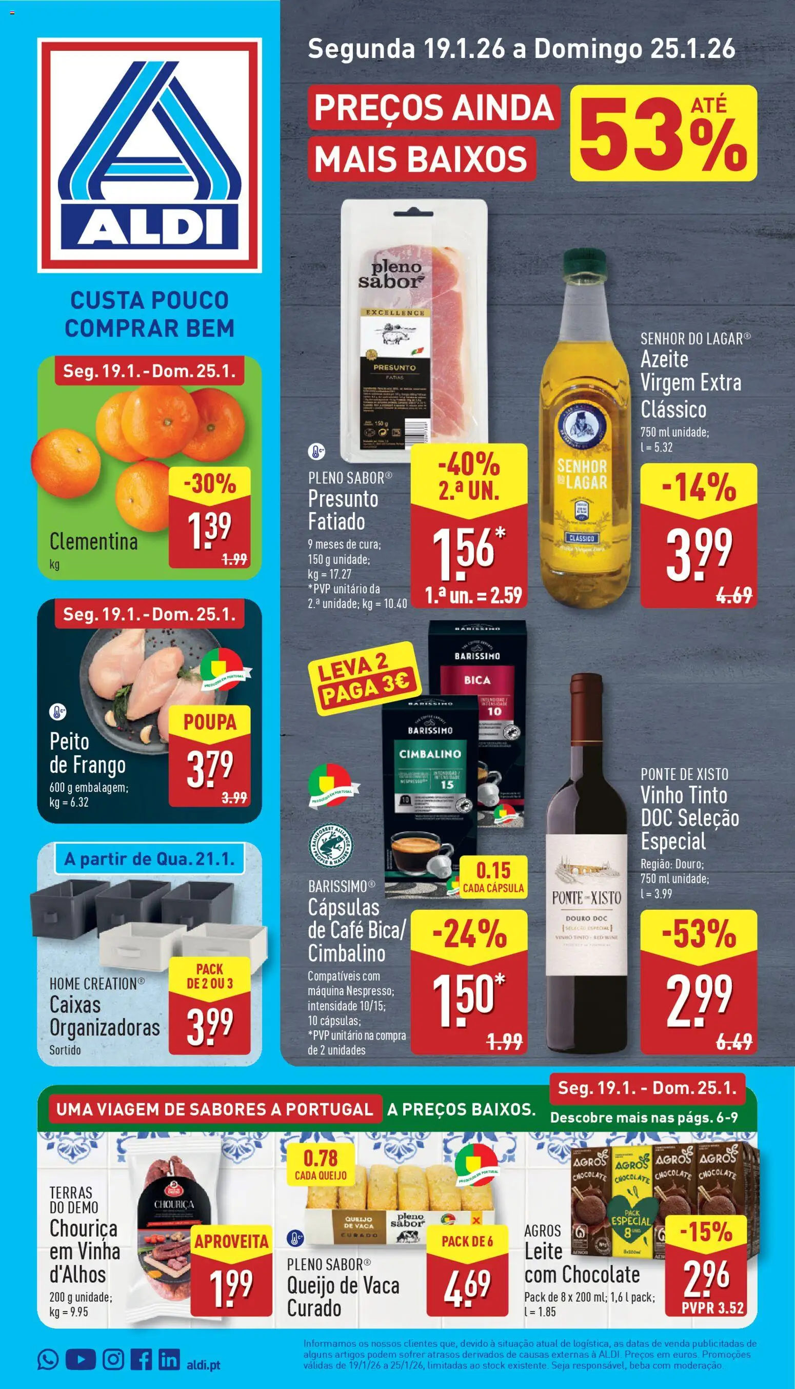 Pré-visualização do folheto da loja Aldi válida a partir de 19/01/2026
