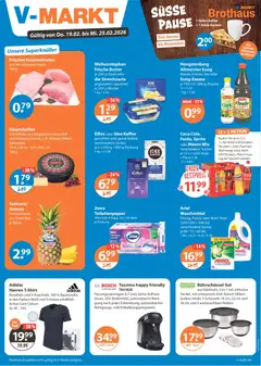 Vorschau von dem Prospekt des Geschäftes V-Markt, gültig ab dem 19.02.2026