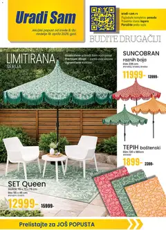 Pregled Uradi Sam kataloga - važi od 08.04.2026