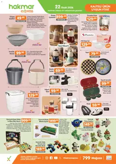 Hakmar Express Perşembe Aktüel Ürünler 22.01.2026 - Broşürünün önizlemesi
