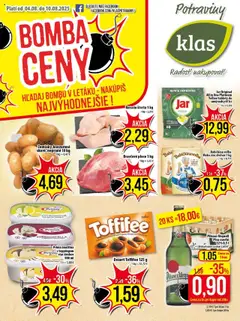 Náhľad Klas letáku platného od 04.08.2025
