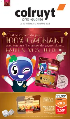 Prévisualisation de Catalogue du magasin Colruyt formulaire valide 22/10/2025