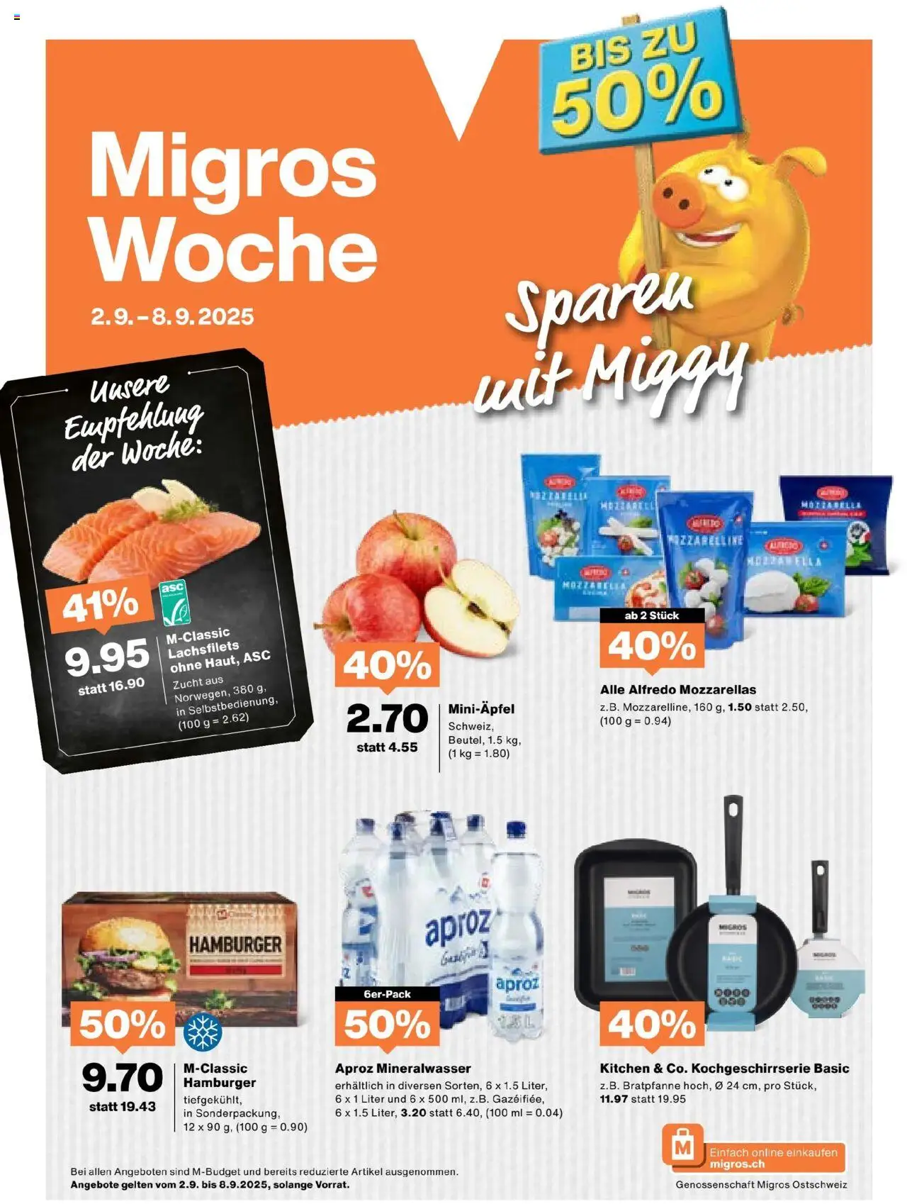 Migros Aktionen ab 02.09.2025 - Seitennummer 1
