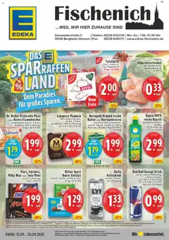 Vorschau von dem Prospekt des Geschäftes Edeka, gültig ab dem 14.09.2025