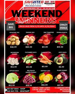 Preview of Saverite flyer valid from 13/03/2026