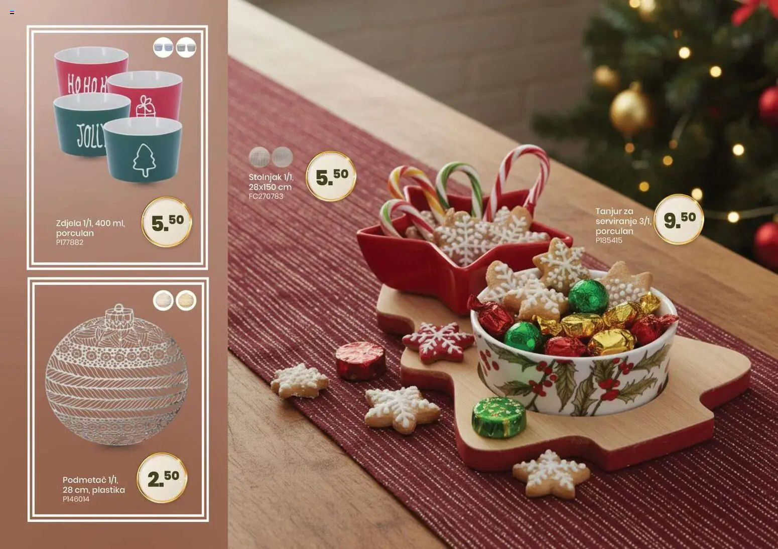 Pregled letka Čarobna blagdanska ponuda trgovine FIS vrijedi od 2025.12.14