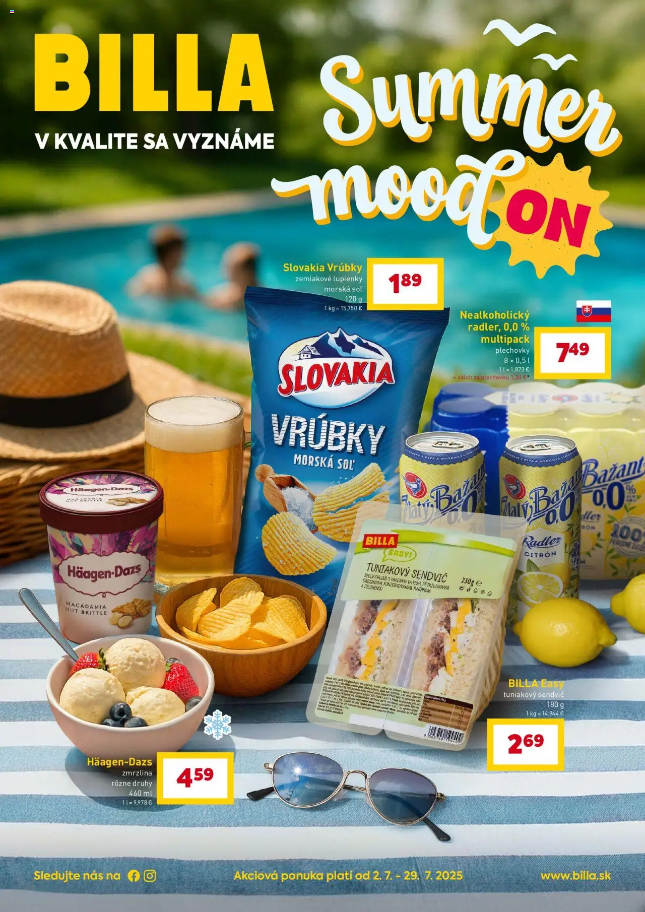 Billa leták od 02.07.2025 > Taste of summer online
