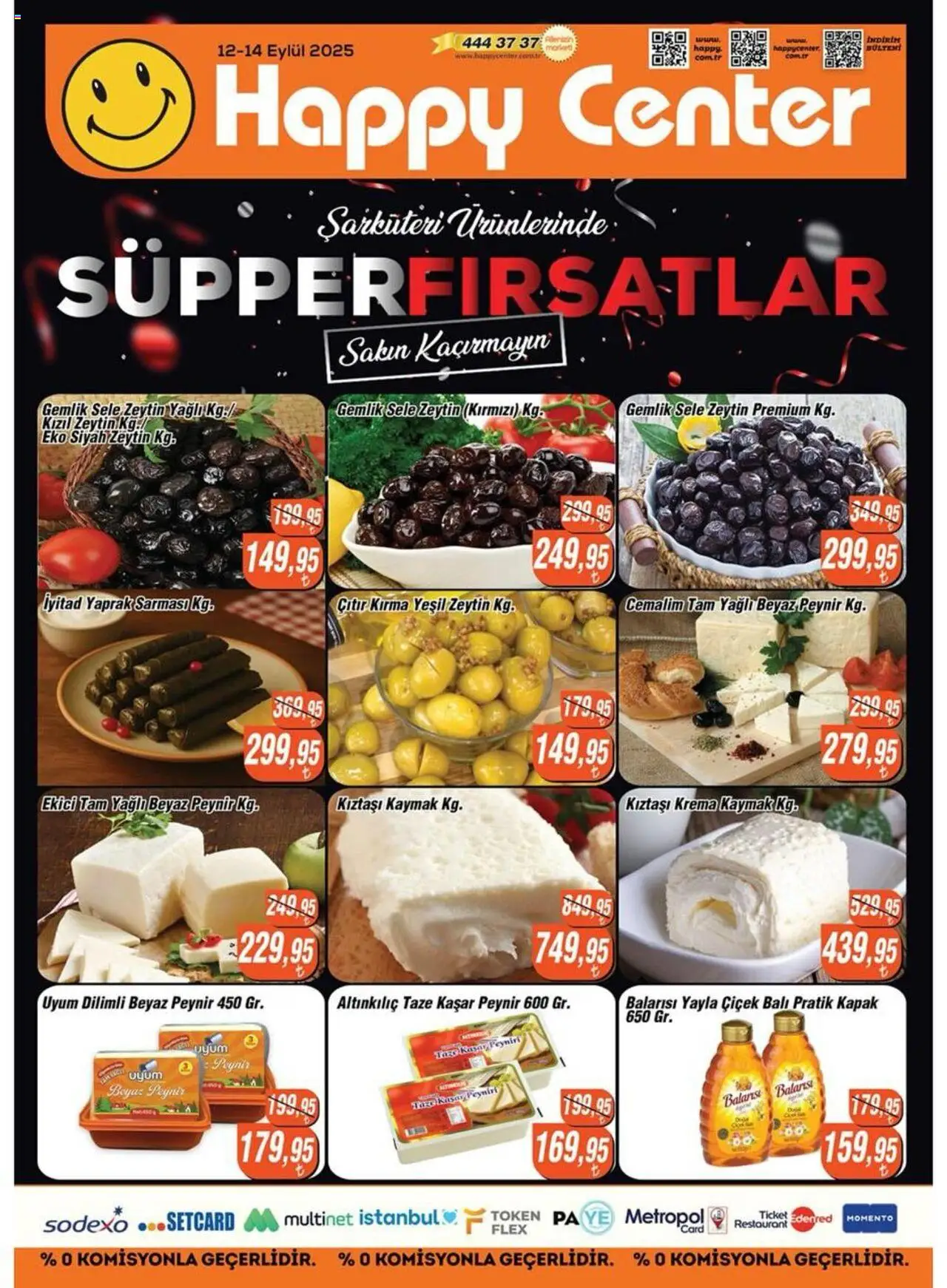 Happy Center Katalog 12 Eylül 2025 - Broşür, Indirim - Sayfa numarası 1