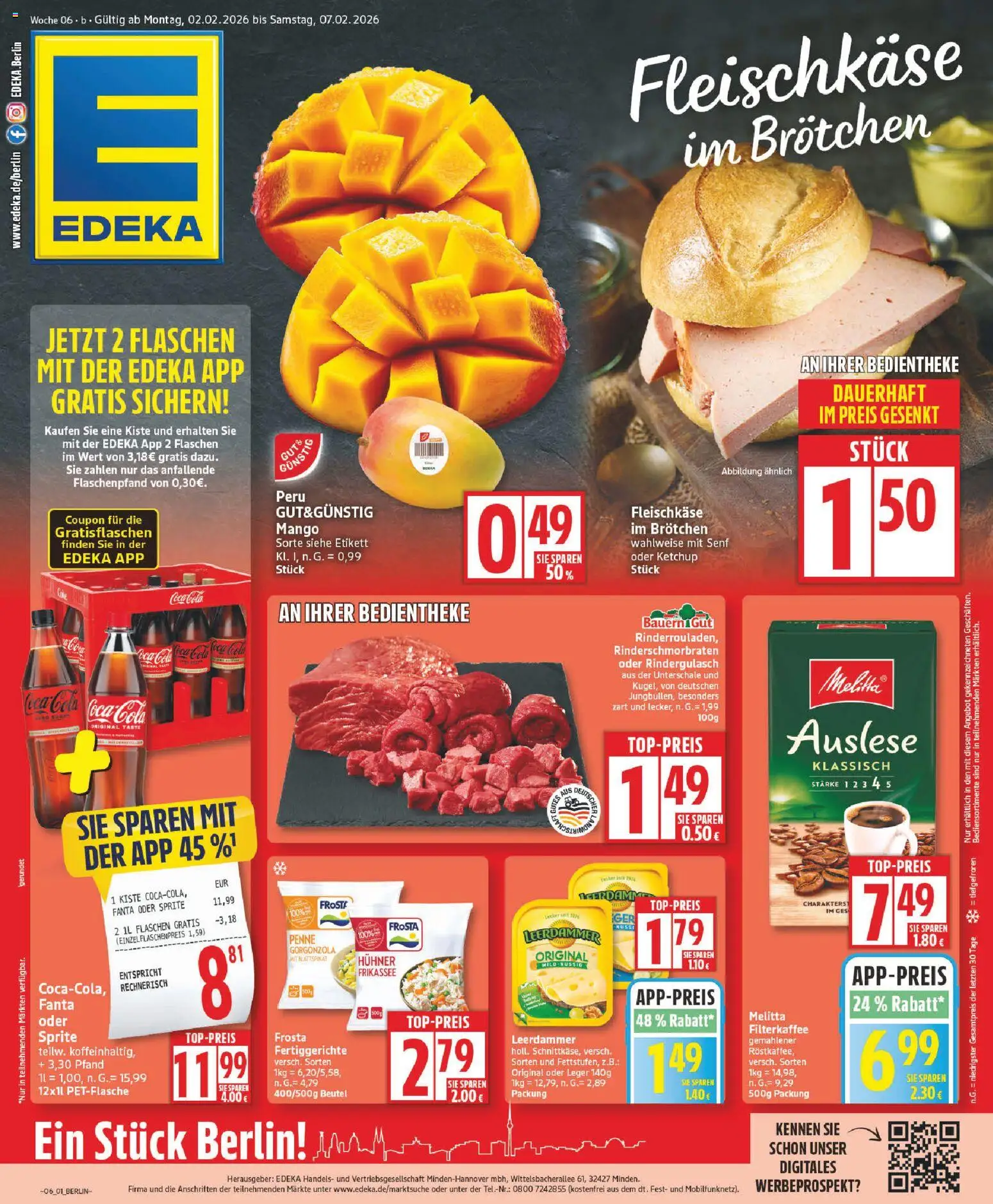 Vorschau von dem Prospekt des Geschäftes Edeka, gültig ab dem 02.02.2026