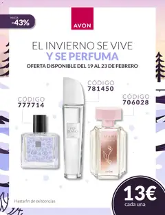 Vista previa del folleto de la tienda Avon válido desde el 19/02/2026 