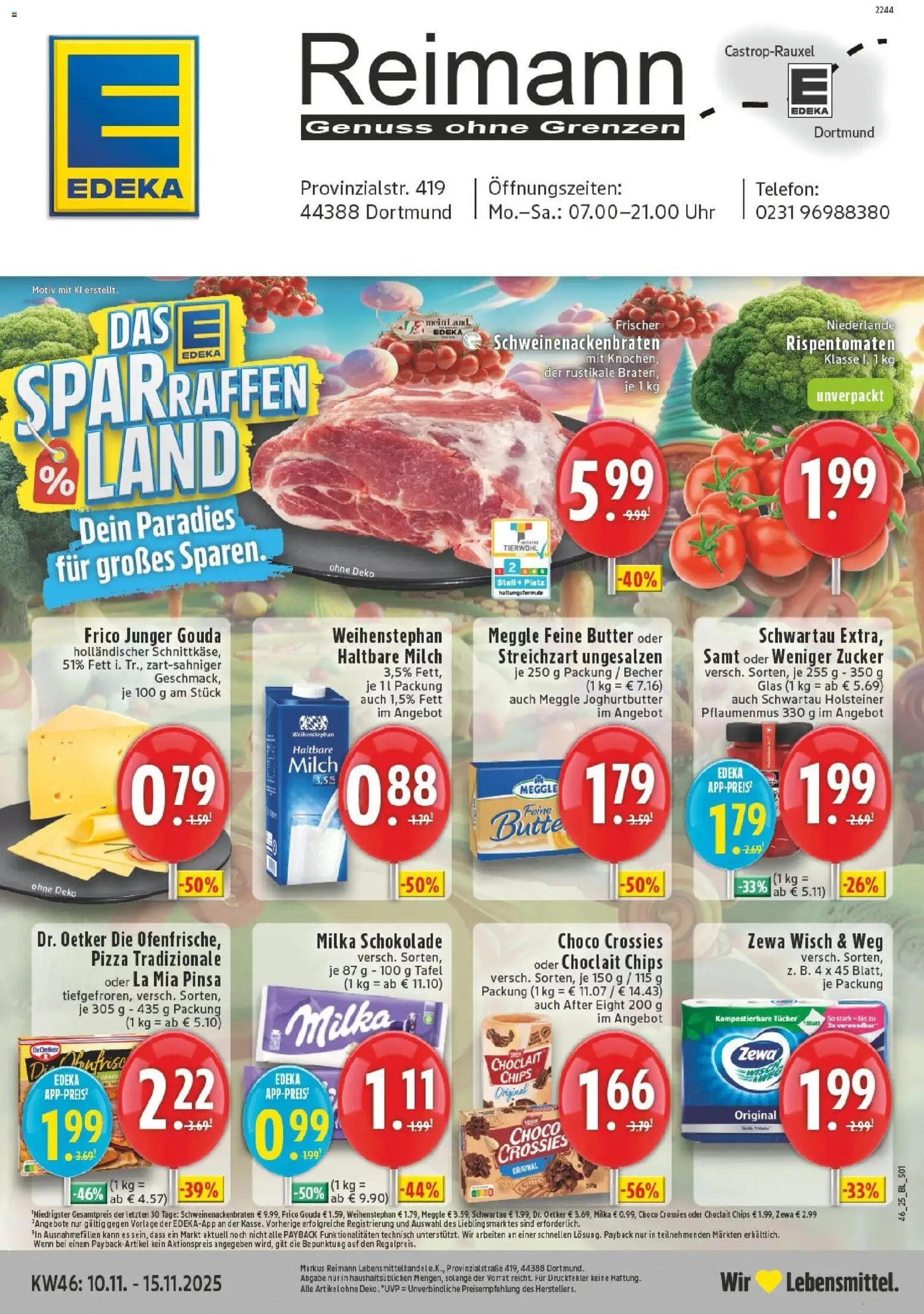 Vorschau von dem Prospekt des Geschäftes Edeka, gültig ab dem 10.11.2025