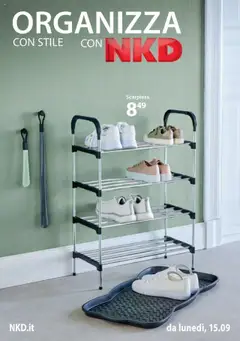 Anteprima dell'opuscolo Volantino Organizza dal negozio NKD valido da 15/09/2025