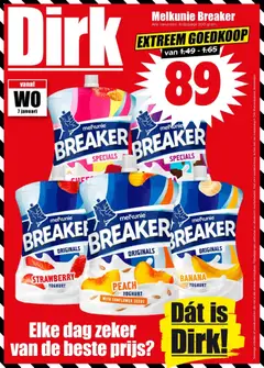 Voorbeeld van Folder week 2 van winkel Dirk geldig vanaf 07-01-2026