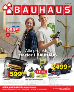 Eksempel på tilbudsavis Tilbudsavis fra butik Bauhaus gyldig fra 01/08/2025